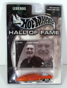 Mattel Hot Wheel Hall of Fame Legends Larry Wood 1:64 Scale Die-Cast Metal - New - Picture 1 of 7