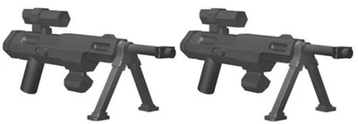 Little Arms Waffen 2x Sniper Rifle + Bein + Fernrohr für LEGO Star Wars Figuren