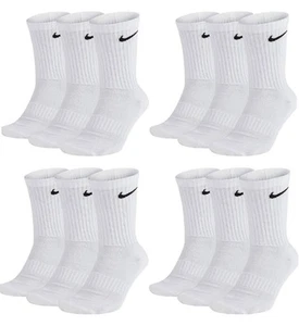 Nike Everyday Socken, 12 Paare, Weiß, Größe L 42-46 - Bild 1 von 2