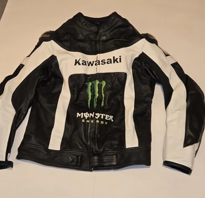 2 Peice Road Racing Leather Suit Custom Made Men's Black - Image 1 of 4