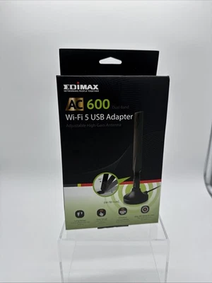 EDIMAX Technology AC600 Wi-Fi Dual-Band USB Adapter Antenna + FAST SHIPPING - Image 1 of 4
