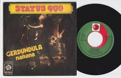 STATUS QUO * Gerdundula * PSYCH * 1972 SPAIN 45 * - Image 1 of 2