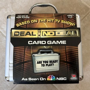 Deal Or No Deal Card Game in Silver Briefcase 2006 Family Game NEW - Picture 1 of 9