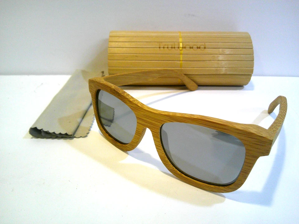 Gafas de sol TruWood - bambú con estuche de madera Foto 1 de 4