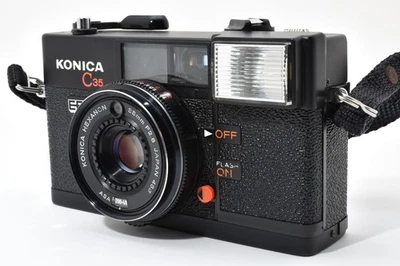 Read [MINT] Konica C35 EF Point & Shoot 35mm Film Camera From JAPAN - Image 1 of 4