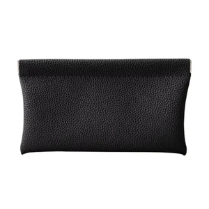 Portamonete Lungo Borsa Portaoggetti per Occhiali Con Chiusura Automatica Cavo D - Foto 1 di 17