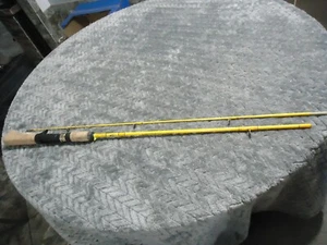 BASS PRO SHOPS 5 FT MICOLITE YELLOW 2 PC ROD ACTION UL LURE WT 1/16-3/8^ - Picture 1 of 7