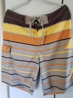 Pantalones Cortos de Tablero A Rayas Anchas Horizontales Astilla Rápida Para Hombre - Colores De Colección Foto 1 de 4