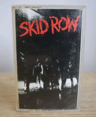 Skid Row - Self Titled - Cassette Tape - 1989 Atlantic - Image 1 of 2
