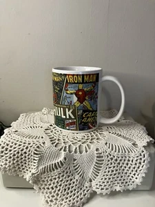 DC Comics Mug Hulk Thor Spiderman Iron Man  - Picture 1 of 3