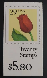 US Scott BK185 MNH 1991 $5.80 Booklet Tulip Stamps K1111. Free Shipping! - Picture 1 of 3