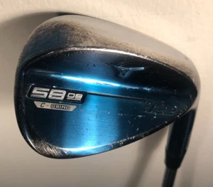 MIZUNO T22 Blue 58* 08 C-Grind True Temper Dynamic Gold S400 TOUR ISSUE Wedge RH - Picture 1 of 10