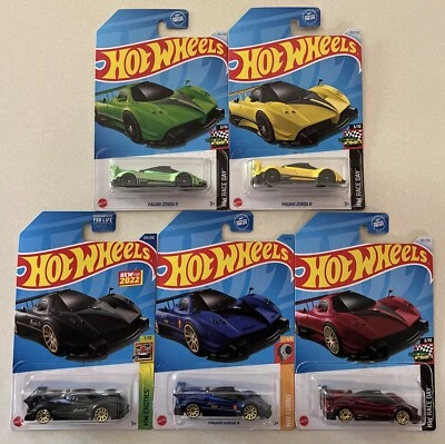NEW 2024 HOT WHEELS P CASE  PAGANI ZONDA R  LOT OF 5  KROGER  VHTF - Image 1 of 2