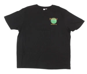 Hobbiton Movie Set Matamata NZ Size 2XL Men's Black Logo T-Shirt The Hobbit /905 - Picture 1 of 3
