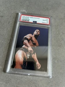 1999 WWF Wrestling Smackdown Chromium #45 The Rock PSA 10 GEM MINT - Picture 1 of 1