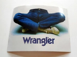 VINTAGE ADESIVO WRANGLER jeans - Picture 1 of 1