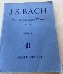 Das Wohltemperierte Klavier Teil II Johann Sebastian Bach Piano Book Urtext READ - Picture 1 of 16
