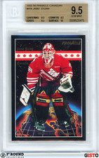 POP 1: Jamie Storr RC BGS 9.5: 1993-94 Pinnacle Canadian Rookie Card Gisto