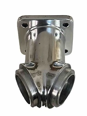 RIVERA 1957-1977 SPORTSTER XL HARLEY-DAVIDSON POLISHED SU CARB ADAPTER NEW - Image 1 of 4