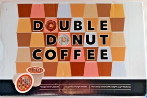 80 Pods K-CUP Double Donut HALF CAFF Coffee BB 05/03/2025 For Keurig Machine - Picture 1 of 6