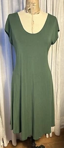 Mexicali Blues Womens Sleeveless Fit/Flare Jersey Knee L Dress Sz L Pre-owned - Picture 1 of 7