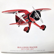 Hallmark Ornament 2023 Bulldog Racer Sky's the Limit 27th #27 in Series New red