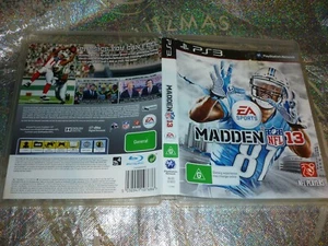 MADDEN NFL 13 (SONY PS3 GAME, G) (154886 A) - Imagen 1 de 2