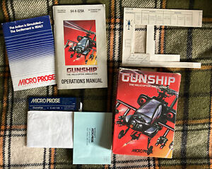 Gunship The Helicopter Simulation Game for Commodore 64 & 128