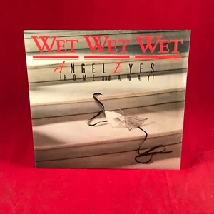 WET WET WET Angel Eyes 1987 UK 7" vinyl single original 45 Marti Pellow - Picture 1 of 4