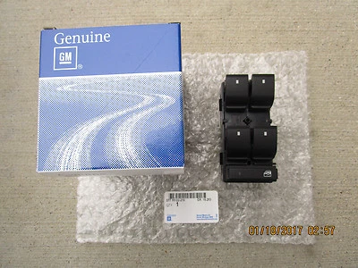07 - 14 GMC ACADIA SL SLE 3.6L V6 4D SUV MASTER POWER WINDOW SWITCH NEW 20945224 - Imagem 1 de 4