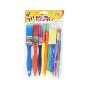 Paint Brush Kit, 15pcs for Kids Painting, Early Education and Kids Diy - Picture 1 of 2