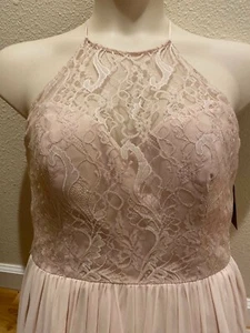 Hayley - Paige Pink Blush Women's Long Dress Size 10 $395 NWT #115 - Picture 1 of 6