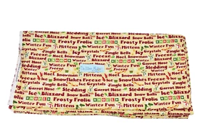 DEBBIE MUMM CHRISTMAS HOLIDAY FABRIC 5 YARDS - Picture 1 of 4