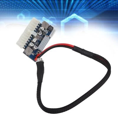 200W DC 19V Pico ATX Switch PSU Auto KFZ 24PIN MINI ITX ATX Netzteil für Fit - Bild 1 von 4