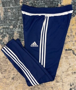 Adidas Tiro 15 Jugend Trainingshose Climacool / Fußball blau/weiß BESTPREIS!! - Bild 1 von 2