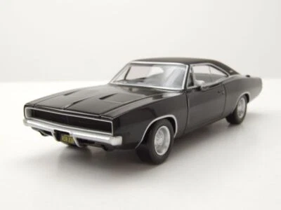 Dodge Charger 1969 Nero Bullitt Modellino 1:43 Norev - Immagine 1 di 4