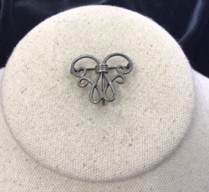Antique Sterling Silver 925 Unique Design Pin/Pendant GG77 - Picture 1 of 2