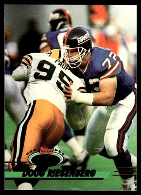 1993 Stadium Club Doug Riesenberg New York Giants #22 - Image 1 of 2