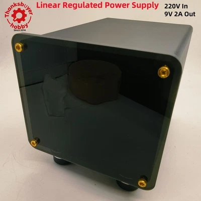 NPOWER-3 Linear Regulated Power Supply 220V In 9V/2A Out Built-in Transformer - Image 1 of 3