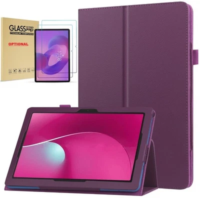 Funda tipo folio de cuero con soporte abatible para Lenovo Idea Tab 11" TB336ZU/TB336FU 2025 Foto 1 de 4