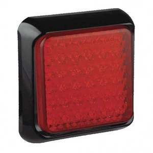 Lámpara de luz LED roja trasera LED 100 mm cuadrada de parada y cola 80RME - Imagen 1 de 6