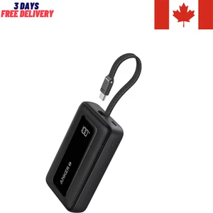 Anker Chargeur Portable, Banque d'Alimentation 10 000Mah 30W, Entrée et Sortie USB-C Charge Rapide - Photo 1 sur 6