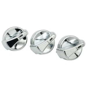 1987-2010 Peterbilt 3 Pack AC Heater Blower Fan Control Knobs for 121-0001-000 @ - Picture 1 of 5