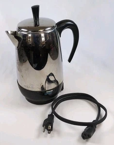 Farberware 8 Cups Automatic Coffee Percolator Model FCP280 Complete Working - Picture 1 of 6