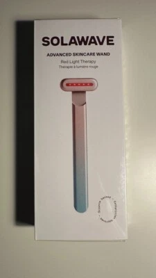 NUEVO {sellado} Solawave 4 en 1 Varita de terapia de luz LED roja color OMBRE Foto 1 de 2