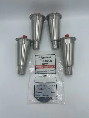 Conjunto de pernas de aço inoxidável ajustável mesa de cozinha comercial - Imagem 1 de 4