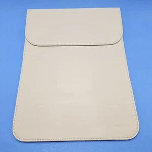 Funda para Tablet MOSISO Laptop MacBook Air Marfil Imitación Cuero Cierre Magnético Nueva - Imagen 1 de 6