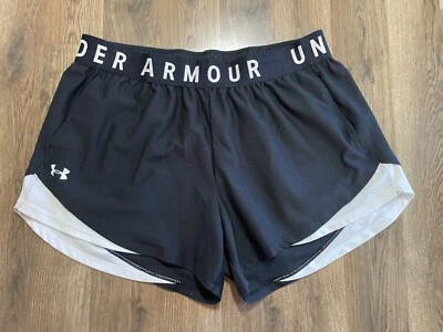 Under armour Shorts, Women's Plus Size 1X, Black, Pull On, Activewear Shorts - Image 1 of 4
