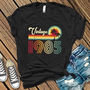 Vintage 1985 t-shirt, 40th Birthday Shirt, 1985 Birthday, Vintage 1985, 40th Tee - Picture 1 of 9