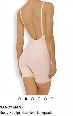 Nancy ganz shapewear Backless Bodysuit New w tags 14B/C - image 1 of 2